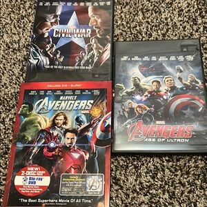 Marvel Avengers Blu-ray Collection - Avengers, Age of Ultron, Civil War